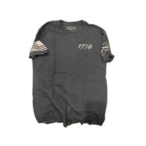 Grunt Style This well Defend Gray T-Shirt Mens L